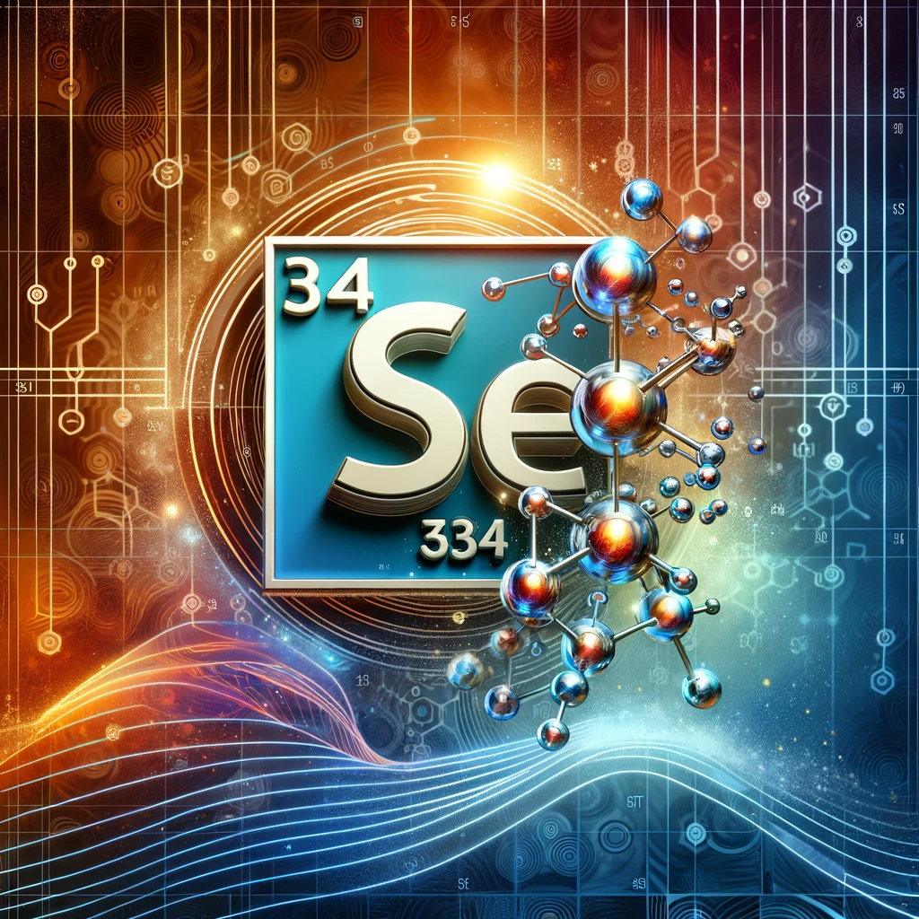 셀레늄의 효능 : 셀레늄 원자번호 34 이미지